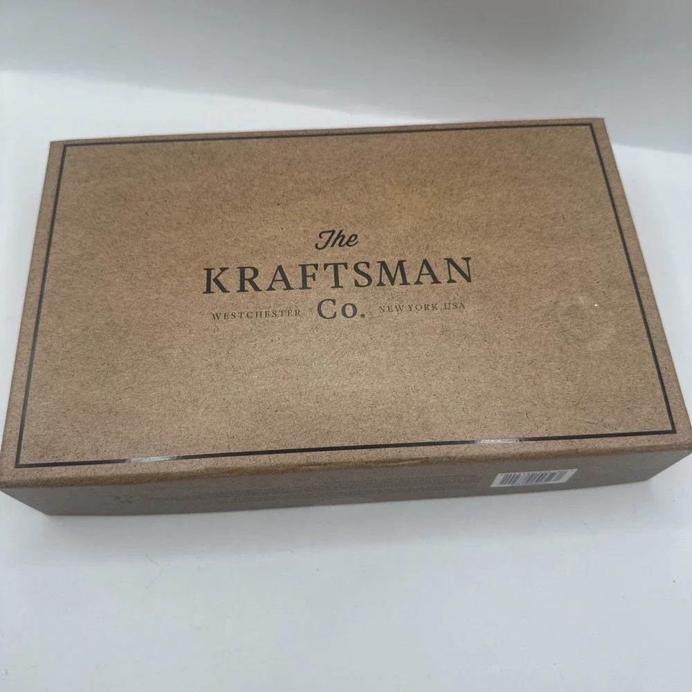 NEW The Kraftsman Co. Needlepoint Valet Tray Worlds Best Dad Office Gift